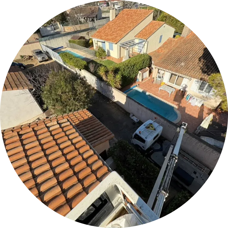 Entretien et rénovation partielle de toiture à Istres